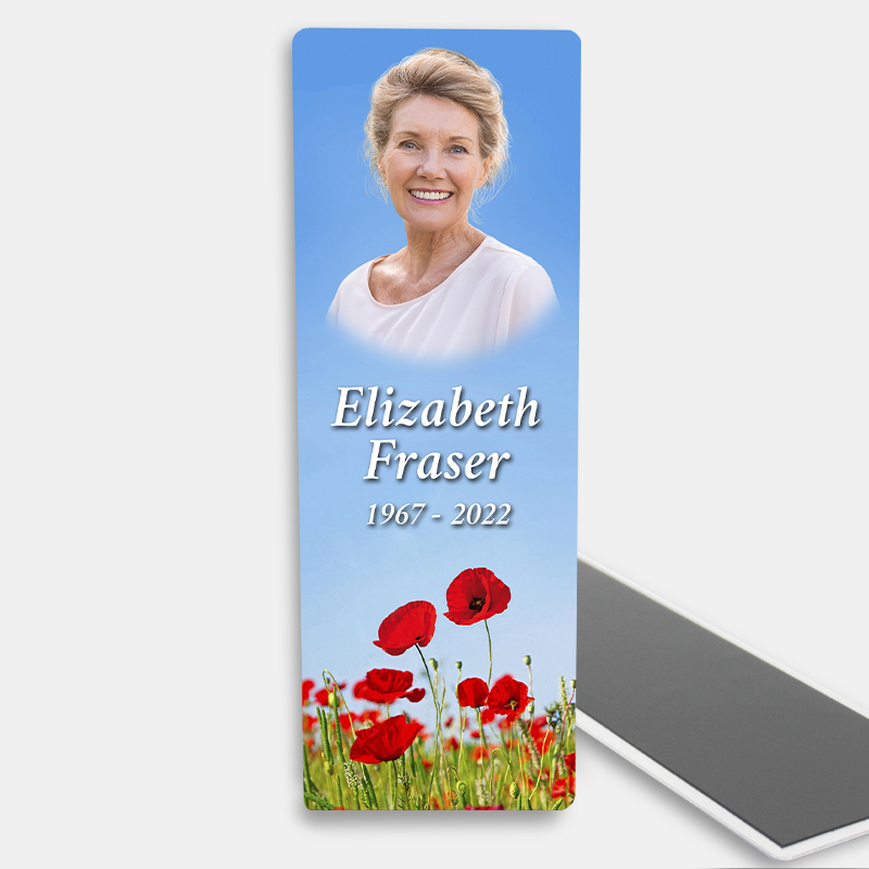 The magnetic metal commemorative bookmark